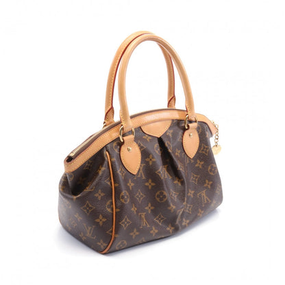 Louis Vuitton Tivoli PM Monogram Handbag PVC Leather Brown