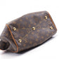 Louis Vuitton Tivoli PM Monogram Handbag PVC Leather Brown