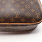 Louis Vuitton Trouville Monogram Handbag Leather Brown