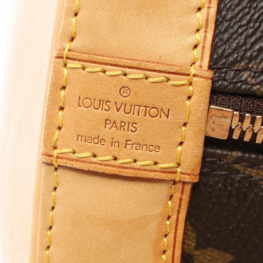 Louis Vuitton Alma PM Monogram Handbag PVC Leather Brown