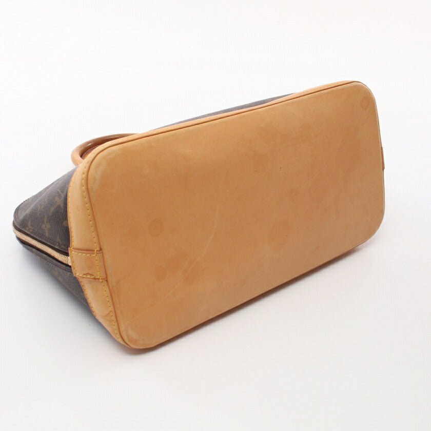 Louis Vuitton Alma PM Monogram Handbag PVC Leather Brown