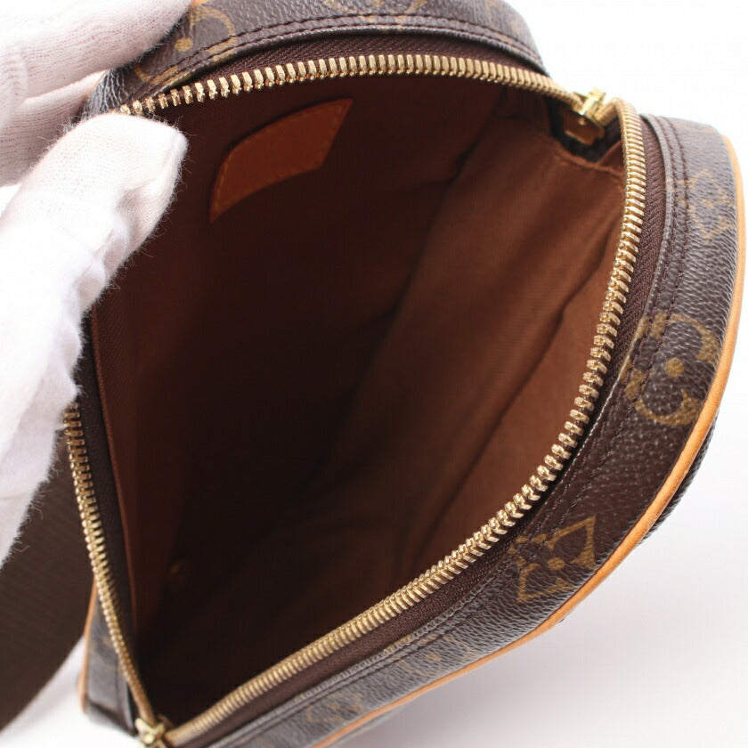 Louis Vuitton Pochette Ganju Monogram Body Bag PVC Leather
