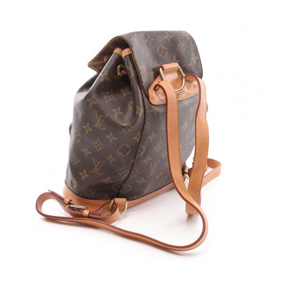 Louis Vuitton Montsouris MM Monogram Backpack Rucksack Leather