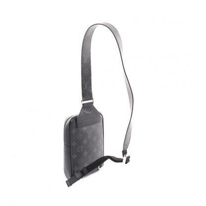 Louis Vuitton Outdoor Sling Bag Taigarama Noir PVC Leather Black