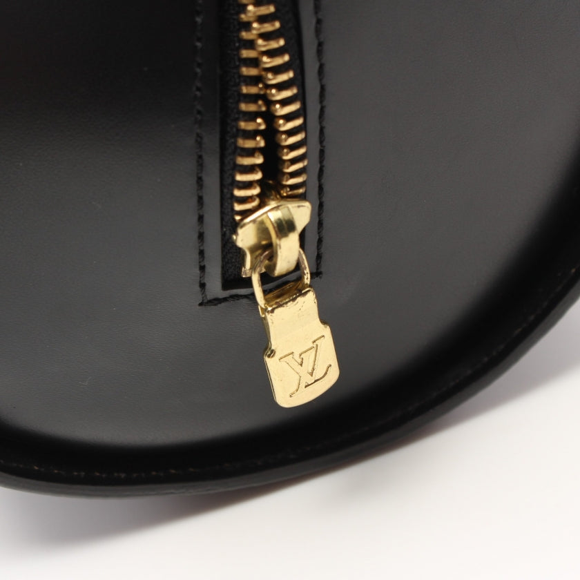 Louis Vuitton Epi Soufflot Handbag Noir Black