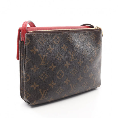 Louis Vuitton Twice Monogram Suise Shoulder Bag Leather