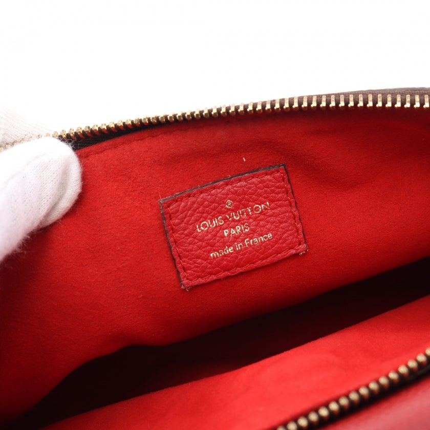 Louis Vuitton Twice Monogram Suise Shoulder Bag Leather