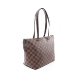 Louis Vuitton Jena PM Damier Ebene Shoulder Bag Leather Brown