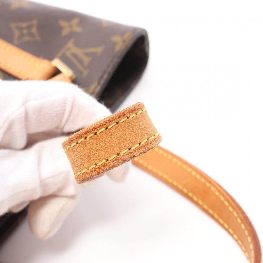 Louis Vuitton Vavin PM Monogram Handbag PVC Leather Brown