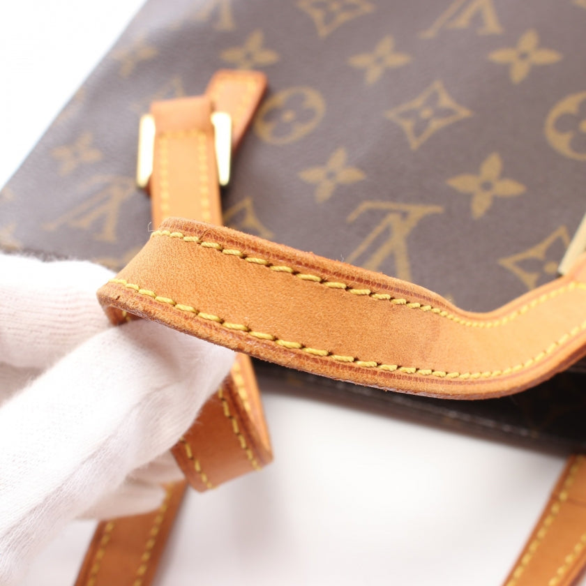 Louis Vuitton Vavin PM Monogram Handbag PVC Leather Brown