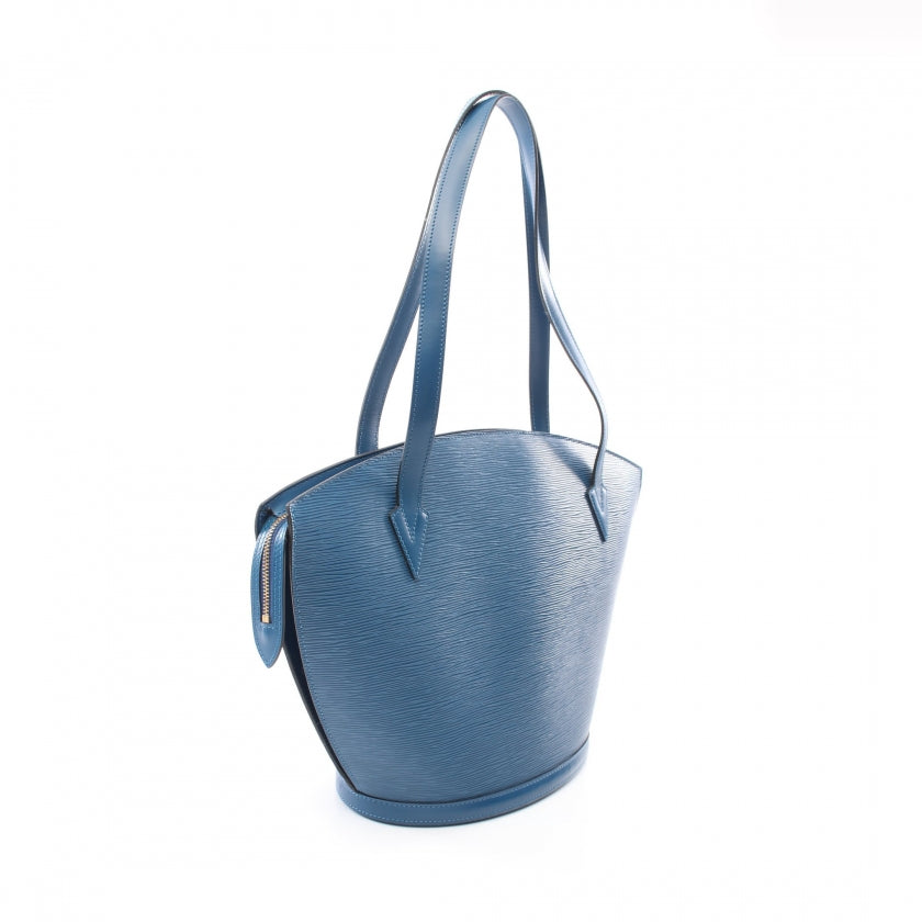 Louis Vuitton Saint Jacques Epi Toledo Blue Shoulder Bag