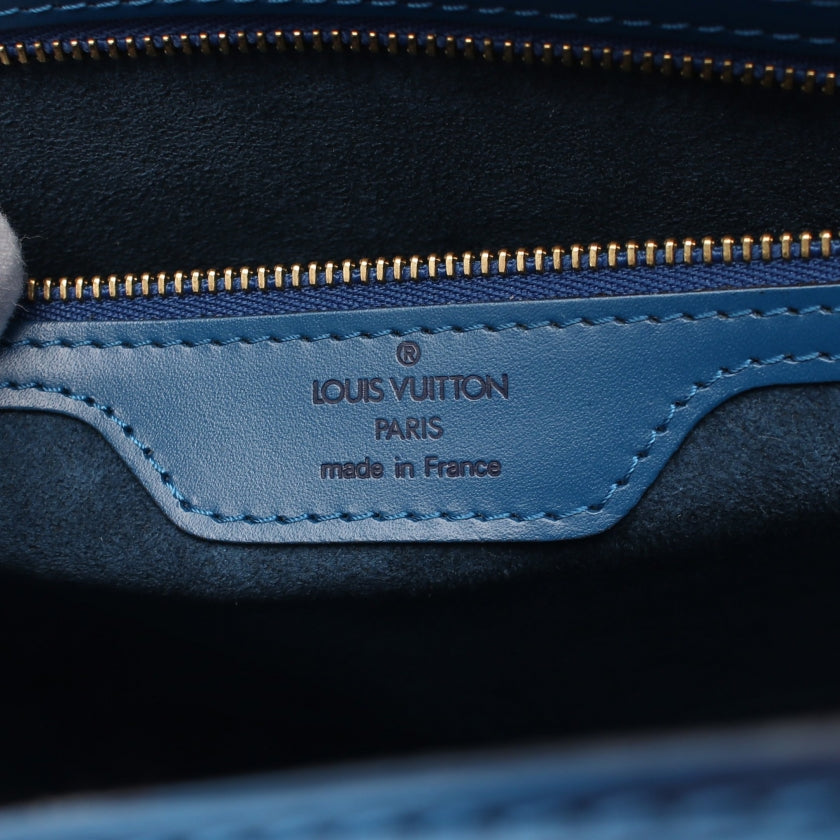 Louis Vuitton Saint Jacques Epi Toledo Blue Shoulder Bag
