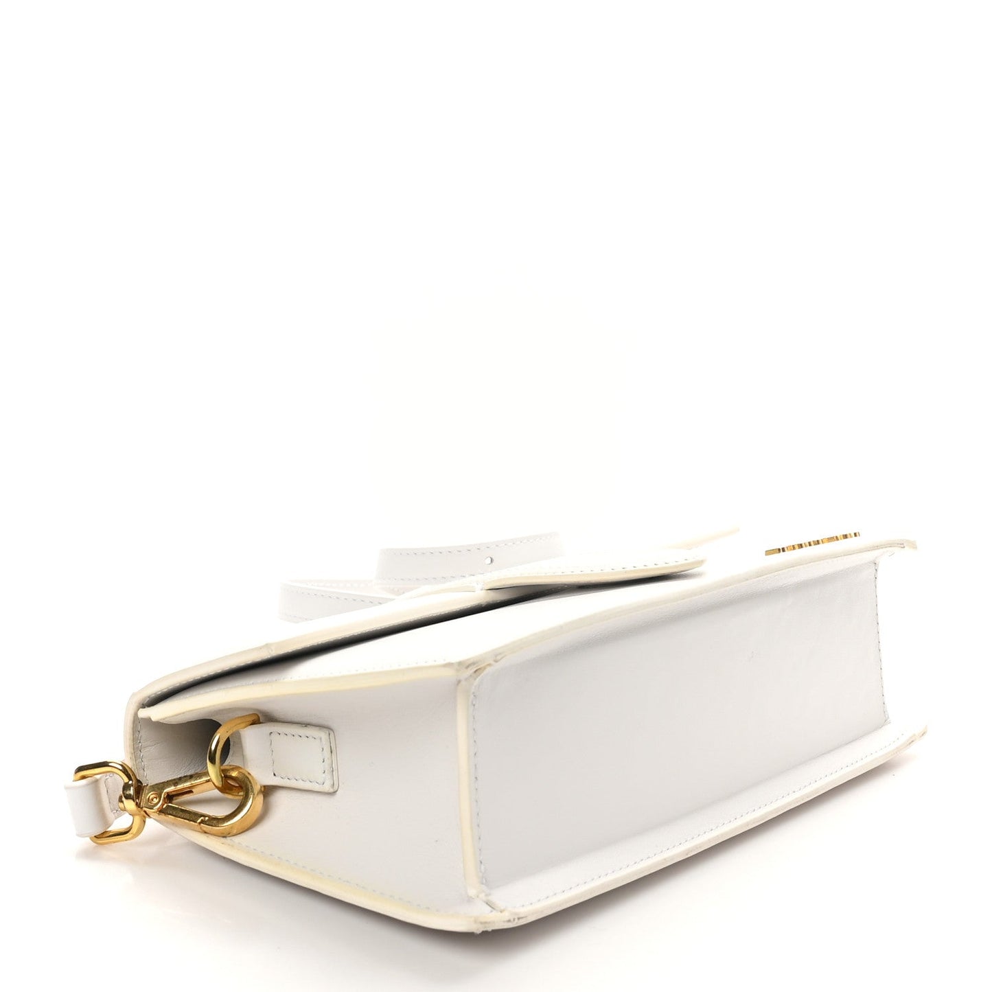 Jacquemus Smooth Calfskin Le Grand Bambino White