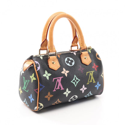 Louis Vuitton Mini Speedy Monogram Multicolor Noir Handbag
