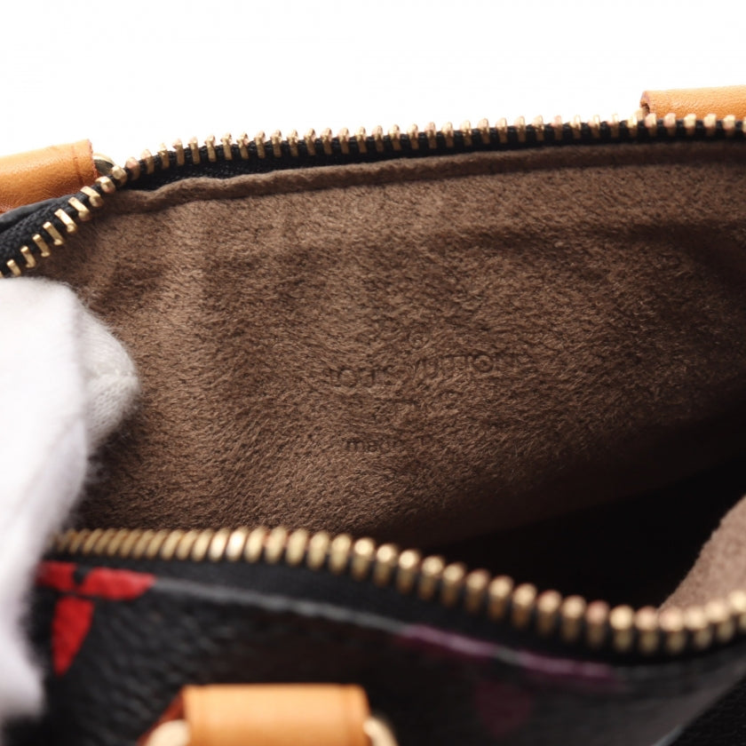 Louis Vuitton Mini Speedy Monogram Multicolor Noir Handbag