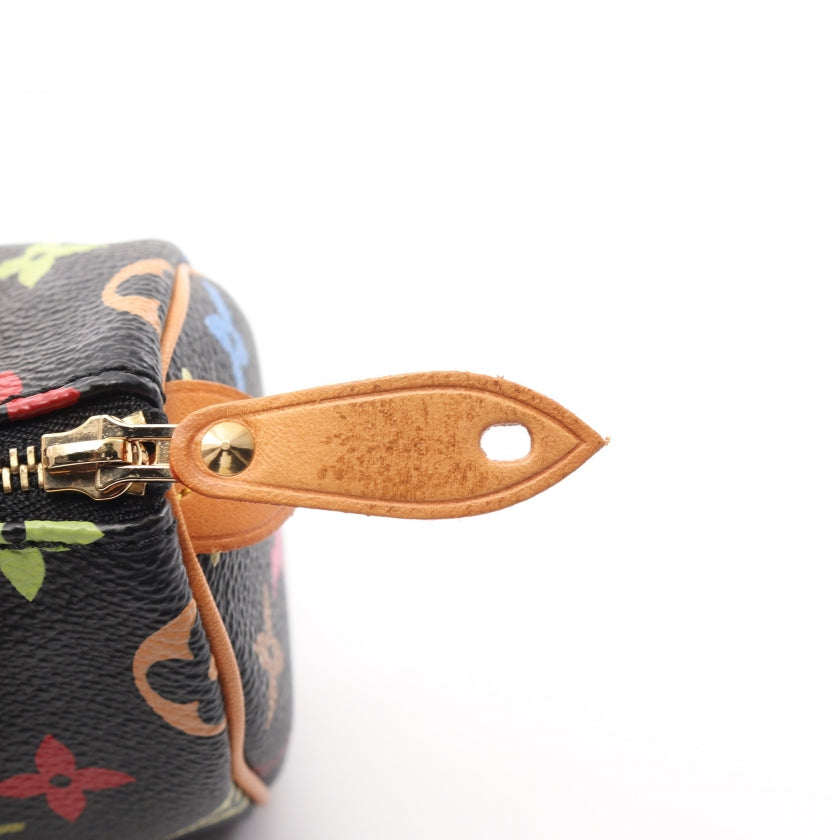 Louis Vuitton Mini Speedy Monogram Multicolor Noir Handbag
