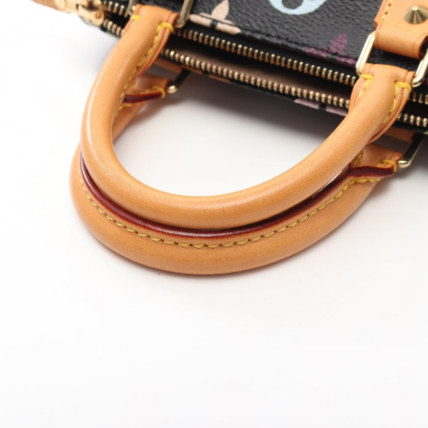 Louis Vuitton Mini Speedy Monogram Multicolor Noir Handbag