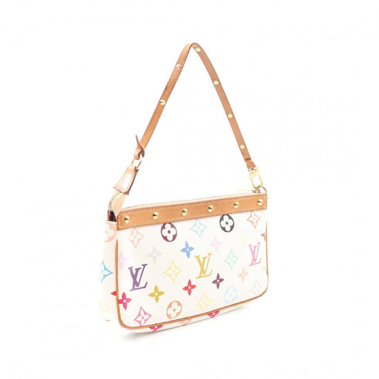 Louis Vuitton Pochette Accessoire Monogram Multicolor Bron Handbag