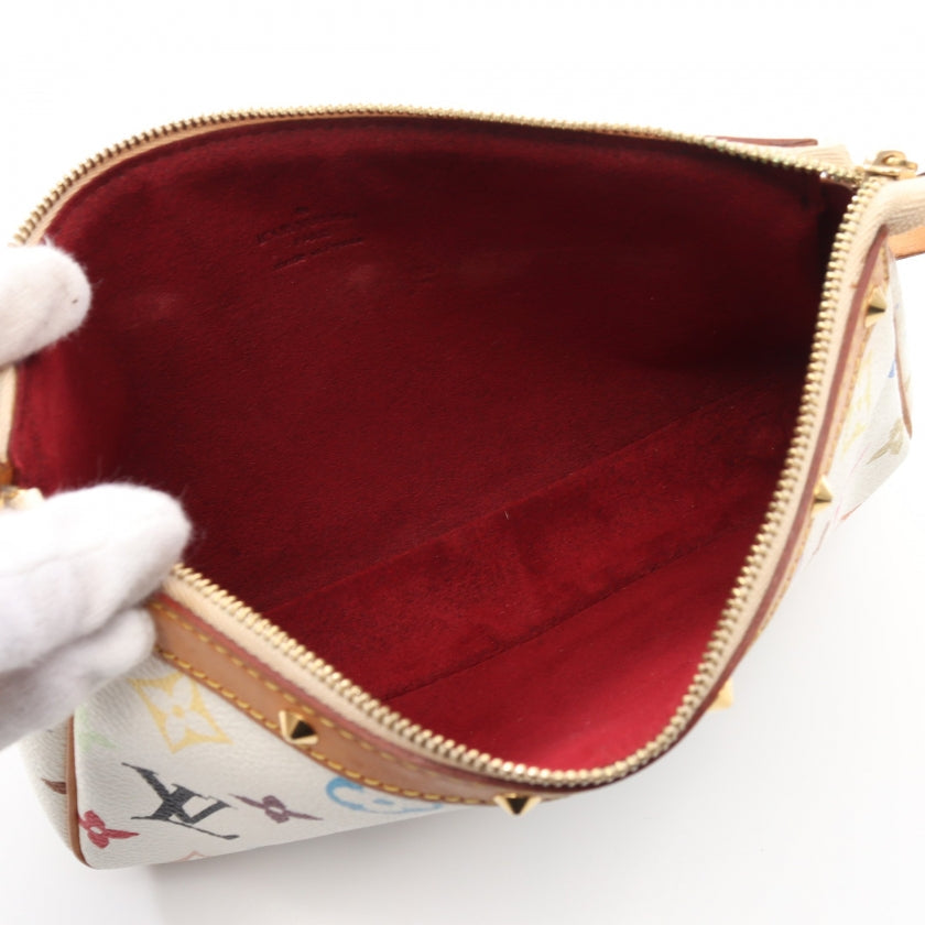 Louis Vuitton Pochette Accessoire Monogram Multicolor Bron Handbag