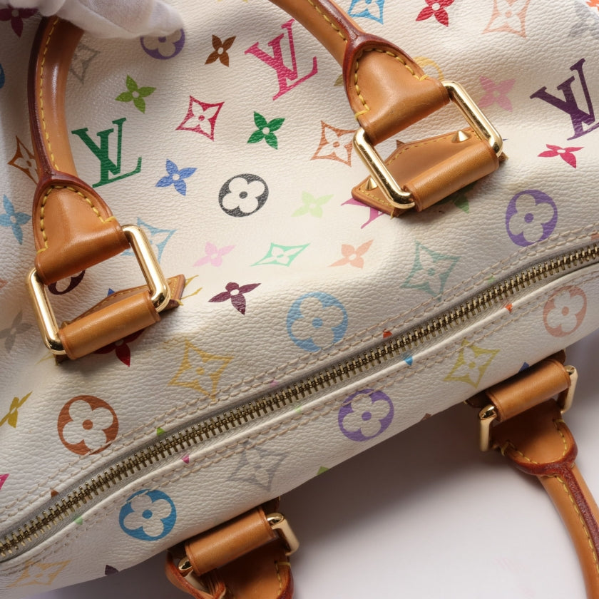 Louis Vuitton Speedy 30 Monogram Multicolor Bron Handbag