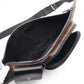 Louis Vuitton Christopher Bum Bag Monogram Macassar Leather Brown Black