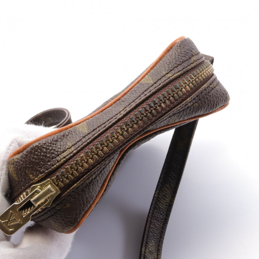 Louis Vuitton Mini Danube Monogram Shoulder Bag Leather