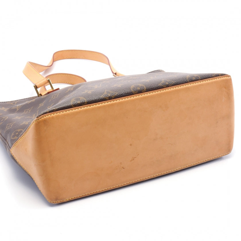 Louis Vuitton Hippo Piano Monogram Shoulder Bag Leather Brown