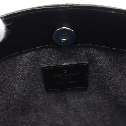 Louis Vuitton Pochette Demi Lune Epi Noir Handbag Leather