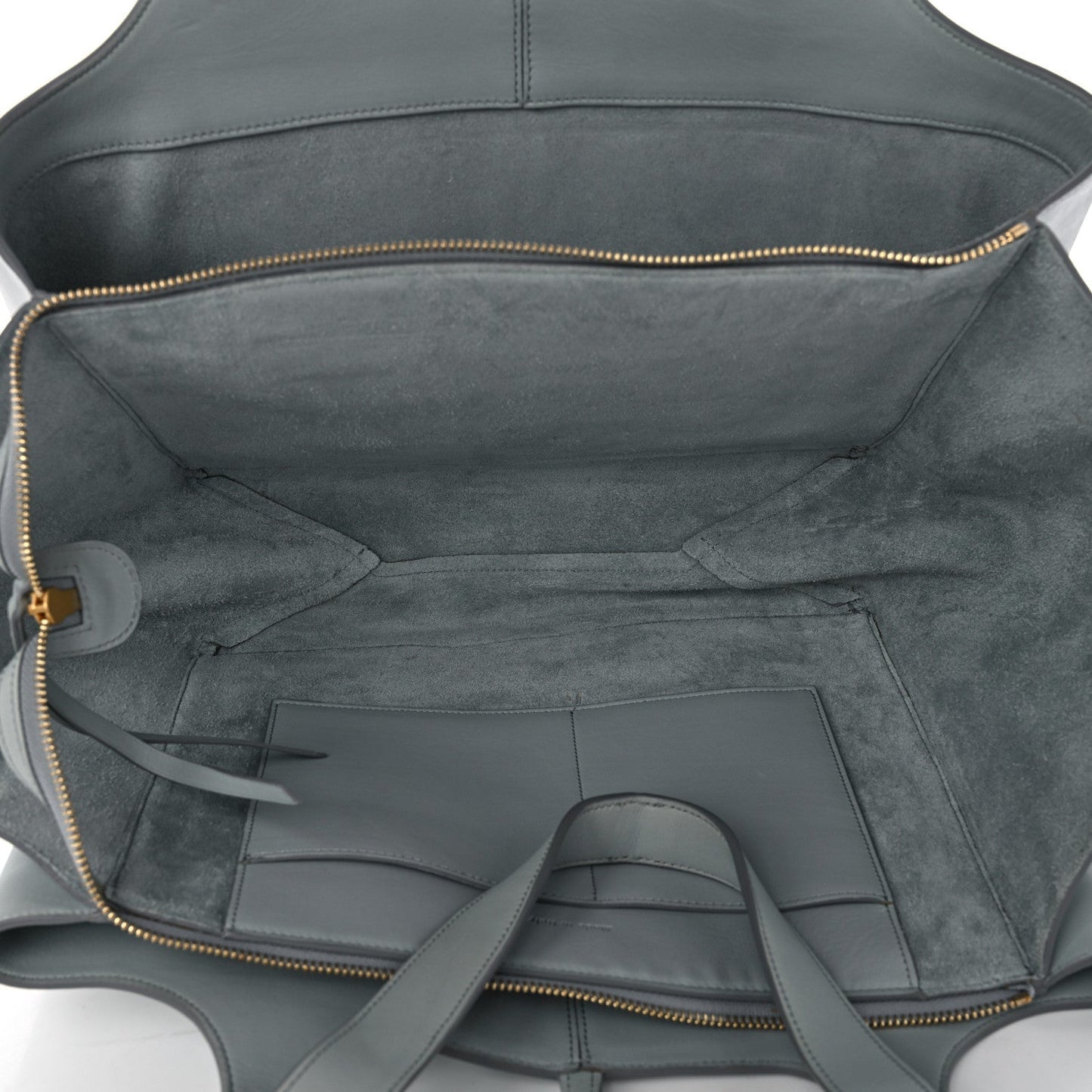 Celine Smooth Calfskin Medium Tri-Fold Bag Cloud