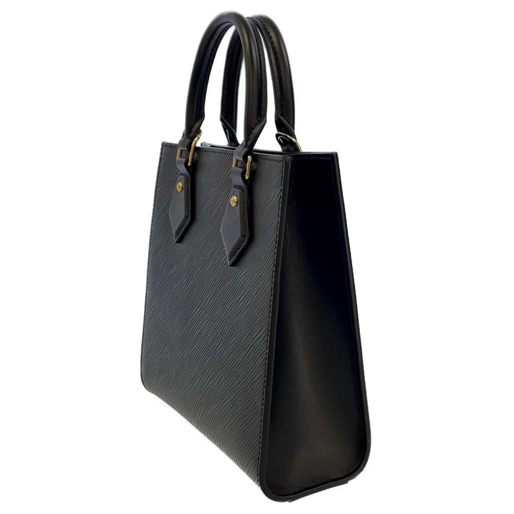 Louis Vuitton Handbag Epi Sac Plat BB 2way Black