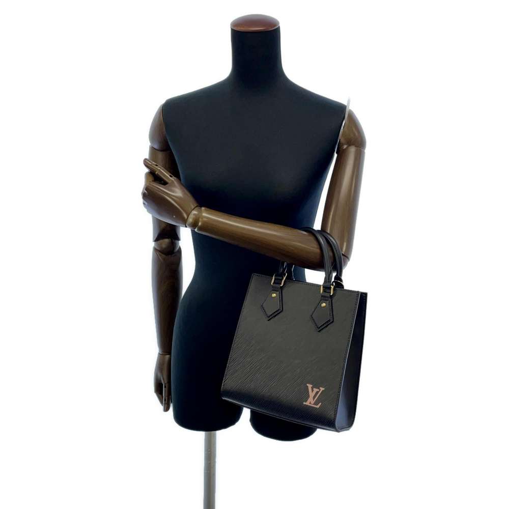 Louis Vuitton Handbag Epi Sac Plat BB 2way Black
