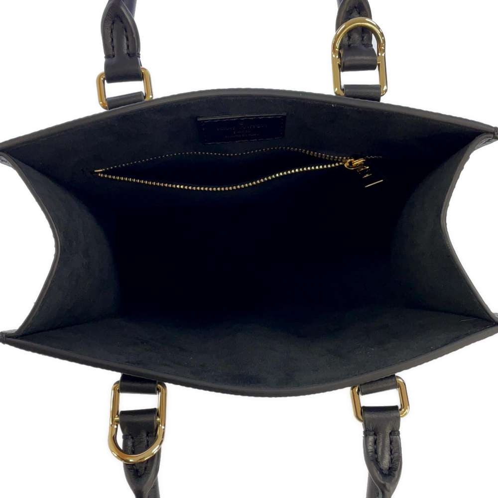 Louis Vuitton Handbag Epi Sac Plat BB 2way Black