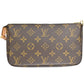 Louis Vuitton Pochette Accessoires  Canvas Clutch Bag
