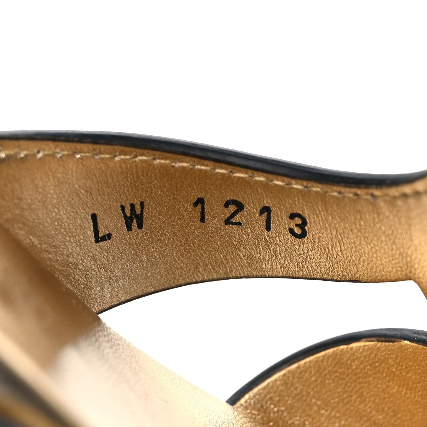 Louis Vuitton Metallic Calfskin LV Isola Flat Sandals Gold