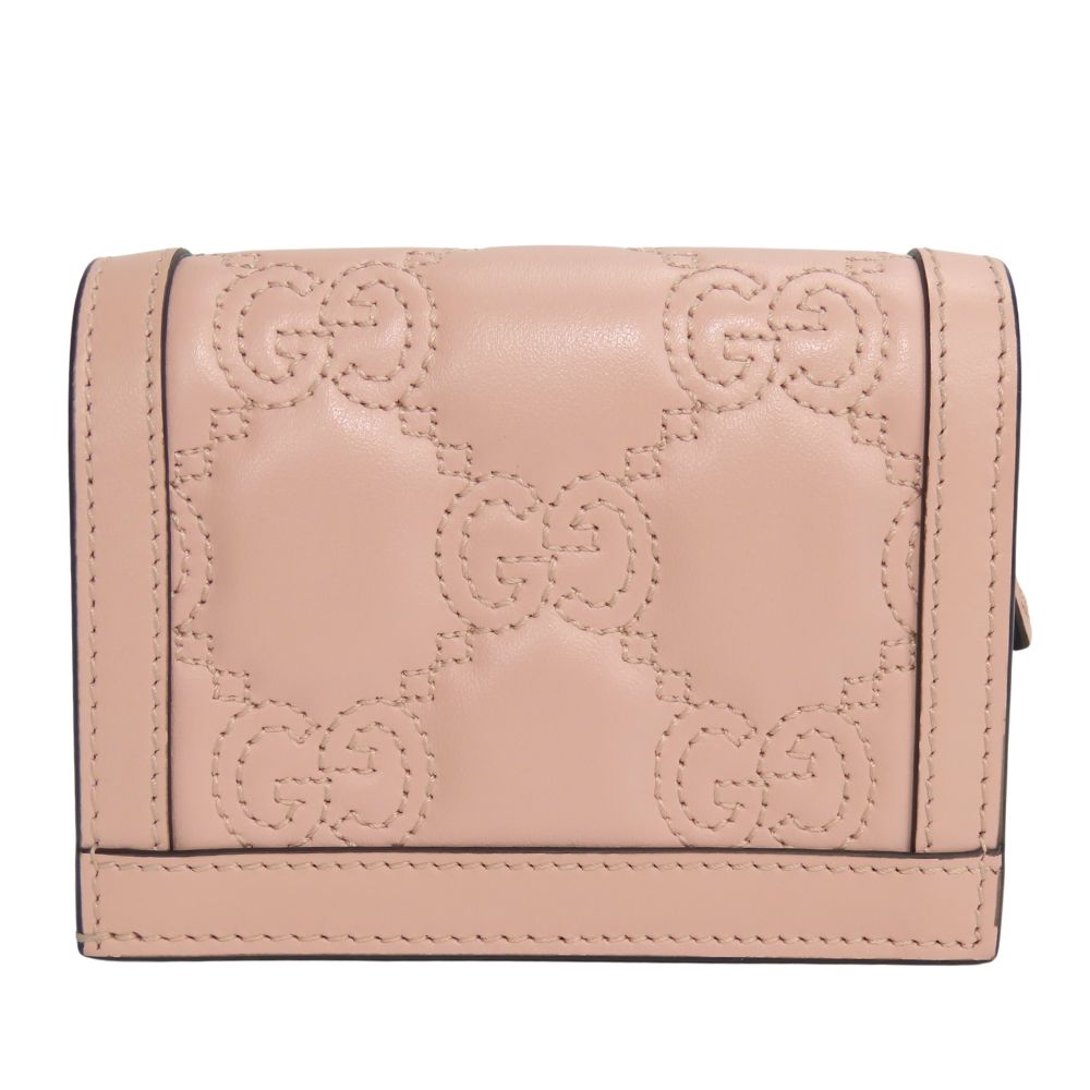 Gucci GG Matelasse Leather Bifold Wallet