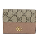 Gucci GG Marmont GG Supreme Canvas Bifold Wallet