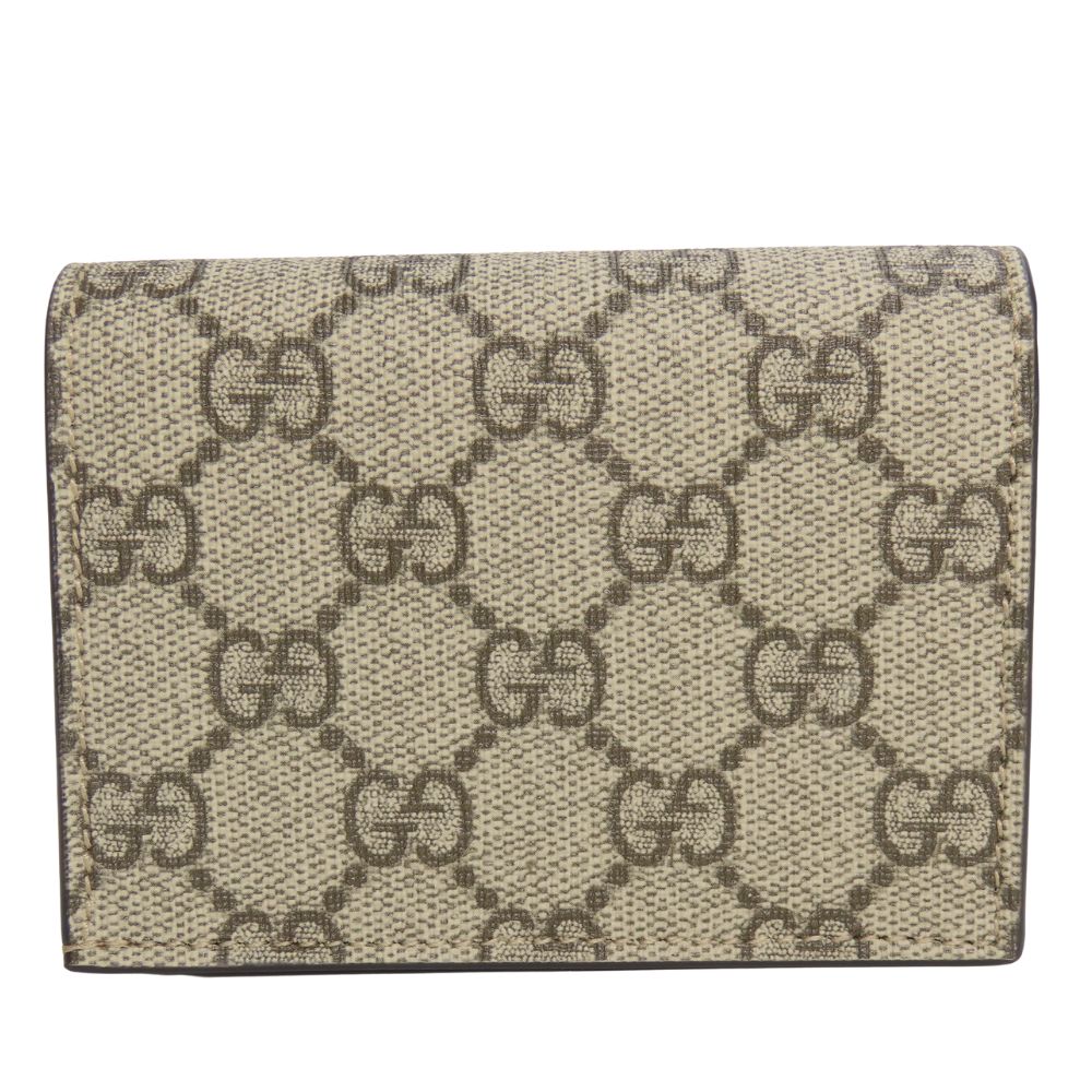 Gucci GG Marmont GG Supreme Canvas Bifold Wallet