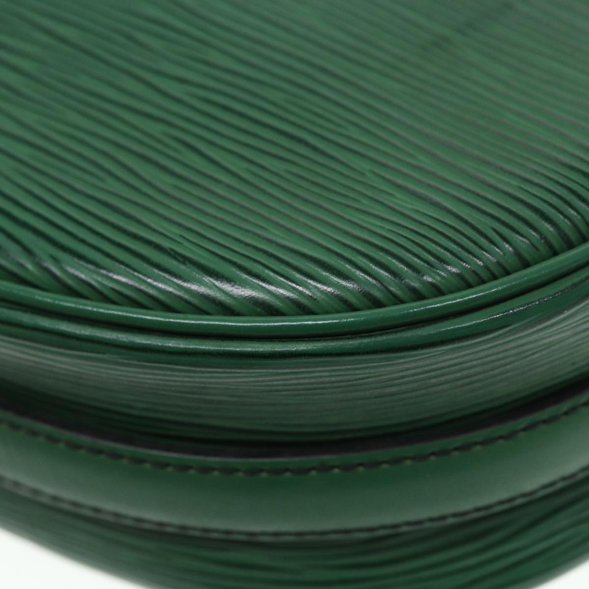 LOUIS VUITTON Epi Jeune Fille MM Shoulder Bag Green M52154 LV Auth 85305