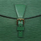 LOUIS VUITTON Epi Jeune Fille MM Shoulder Bag Green M52154 LV Auth 85305