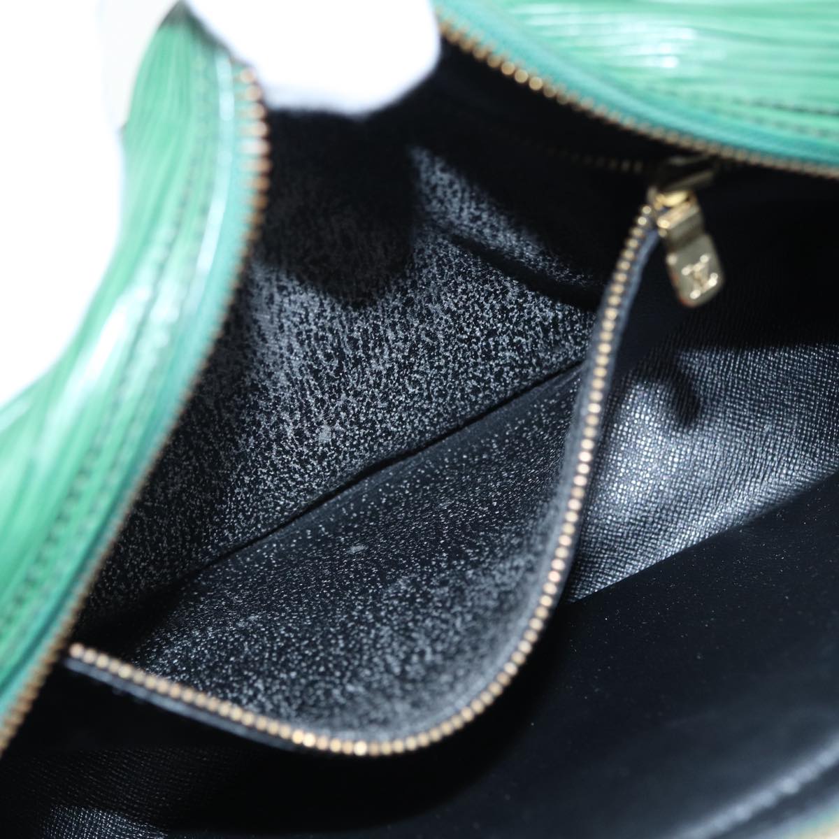 LOUIS VUITTON Epi Jeune Fille MM Shoulder Bag Green M52154 LV Auth 85305