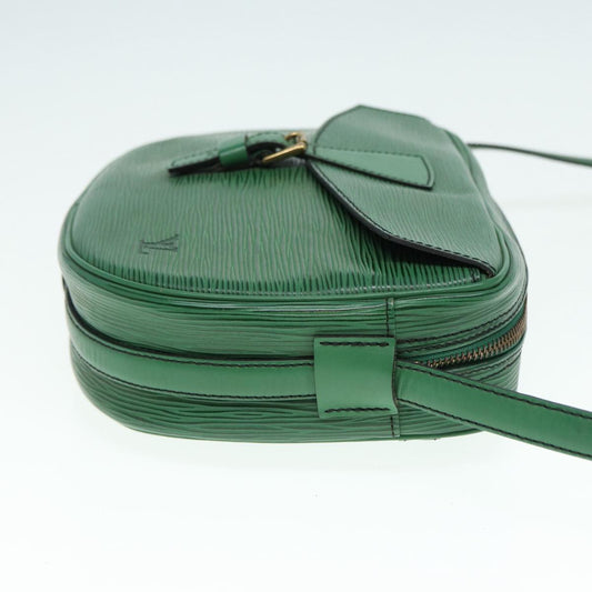 LOUIS VUITTON Epi Jeune Fille MM Shoulder Bag Green M52154 LV Auth 85305