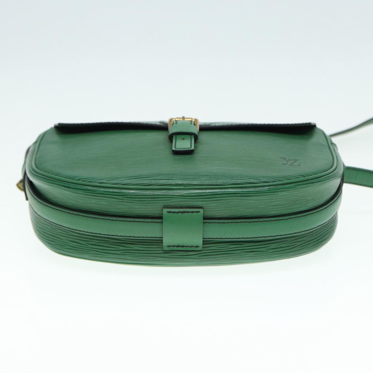 LOUIS VUITTON Epi Jeune Fille MM Shoulder Bag Green M52154 LV Auth 85305