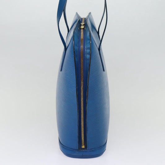 LOUIS VUITTON Epi Lussac Shoulder Bag Blue M52285 LV Auth 85306