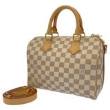 Louis Vuitton Handbag Damier Azur Speedy Bandouliere 25