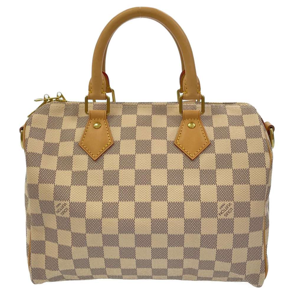 Louis Vuitton Handbag Damier Azur Speedy Bandouliere 25