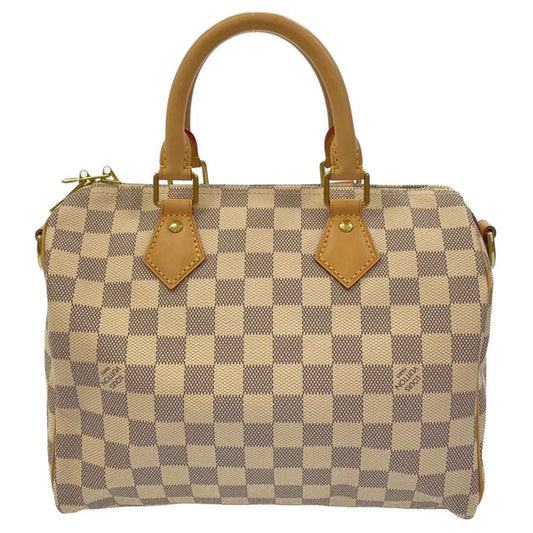 Louis Vuitton Handbag Damier Azur Speedy Bandouliere 25