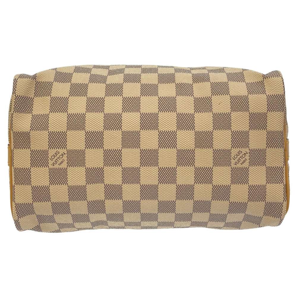 Louis Vuitton Handbag Damier Azur Speedy Bandouliere 25