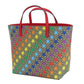 Gucci Chilled license rainbow star GG Supreme Canvas Handbag