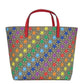 Gucci Chilled license rainbow star GG Supreme Canvas Handbag