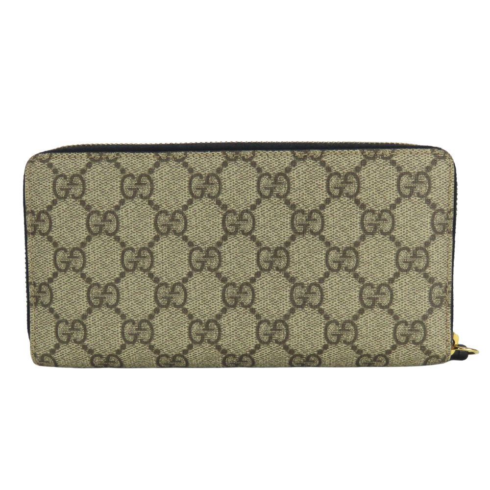 Gucci GG Marmont GG Supreme Canvas Long Wallet